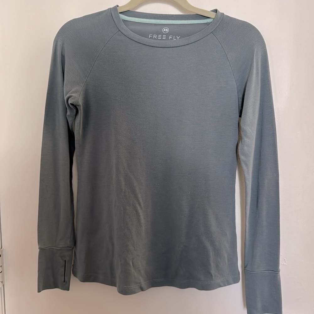 Women’s Free Fly Long-sleeve Performance Bamboo Top XS